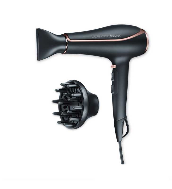 Sèche-cheveux avec moteur AC professionnel HC80 BEURER