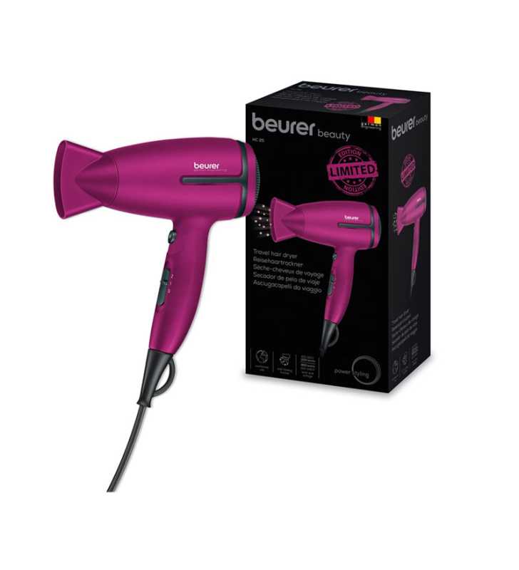 Sèche-cheveux de voyage HC25 BEURER