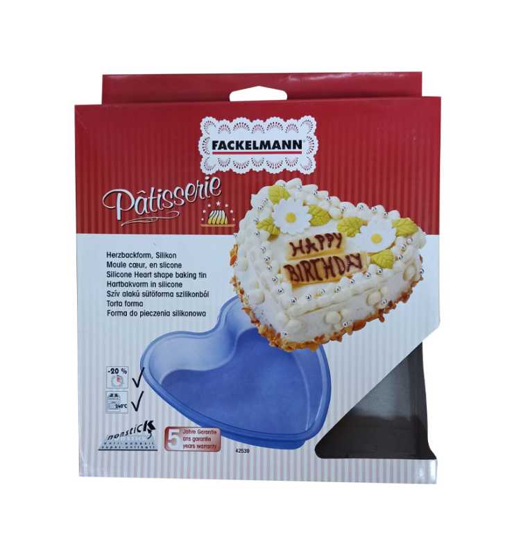 Moule coeur Silicone - FACKELMANN