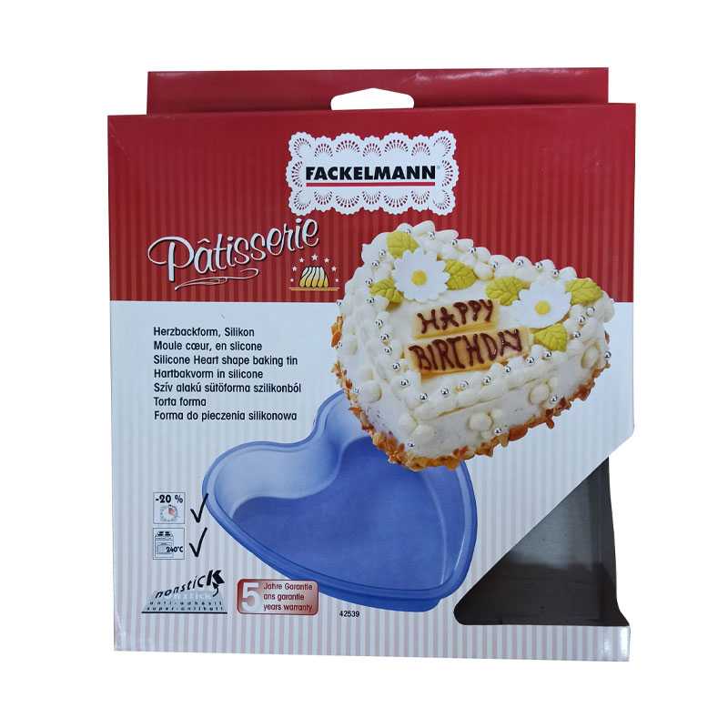 Moule coeur Silicone - FACKELMANN