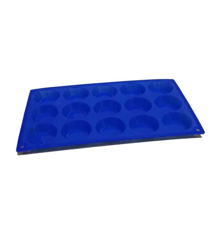 15 petits Moules pour tartelettes Silicone - FACKELMANN