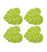 4 Sous verres feuille tropical - FACKELMANN