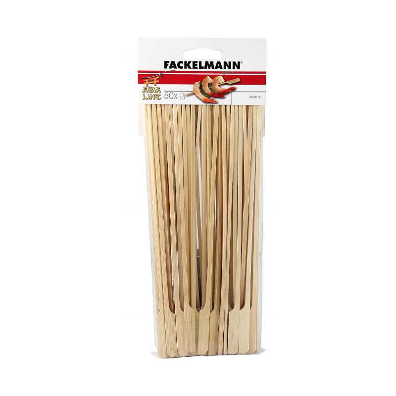 50 brochettes bois 25 cm - FACKELMANN