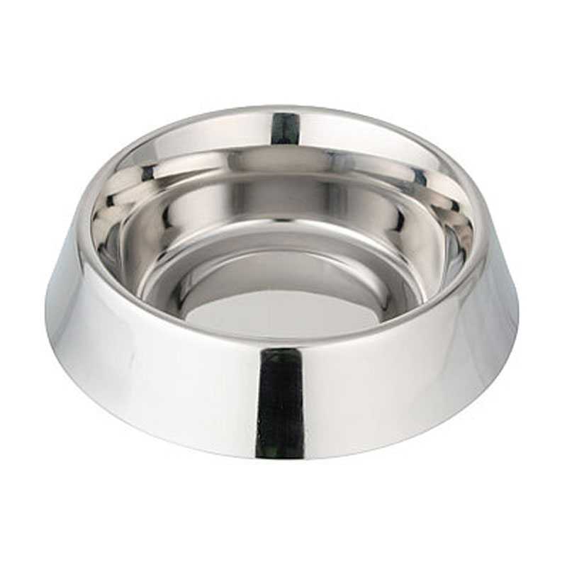 Ecuelle pour chiens et chats en inox D180mm - FACKELMANN