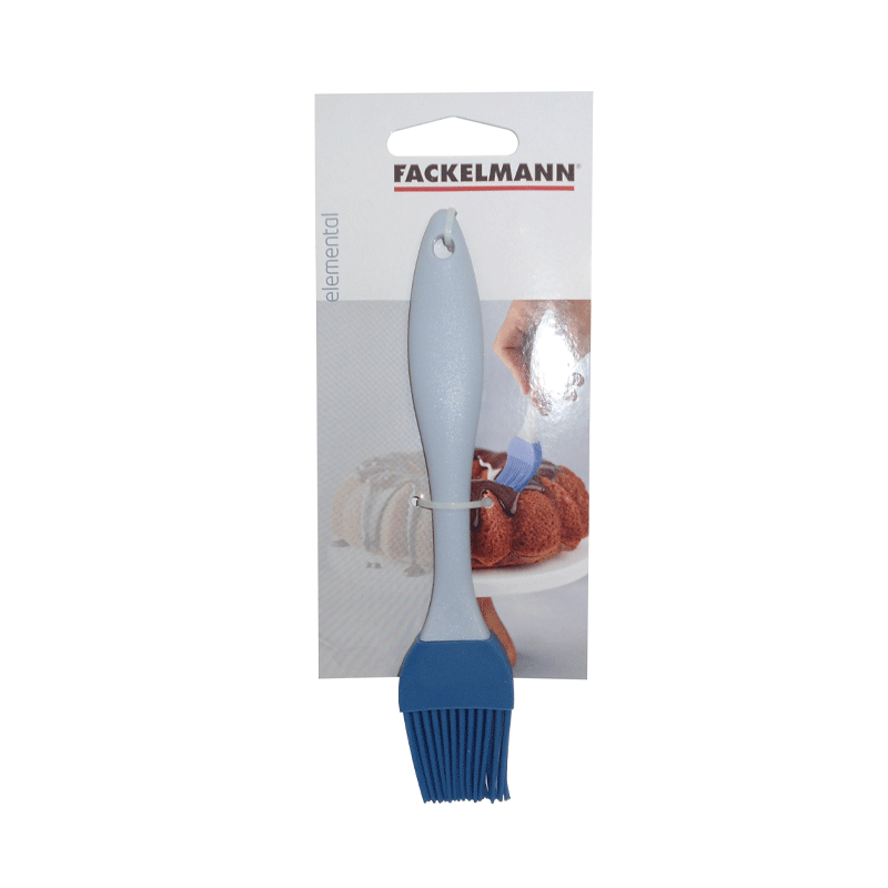 Pinceau silicone 17,5cm manche PP - FACKELMANN