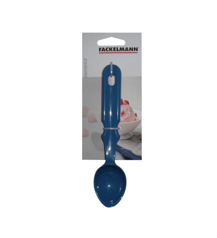 Cuiller à glace PP bleue 18 cm - FACKELMANN