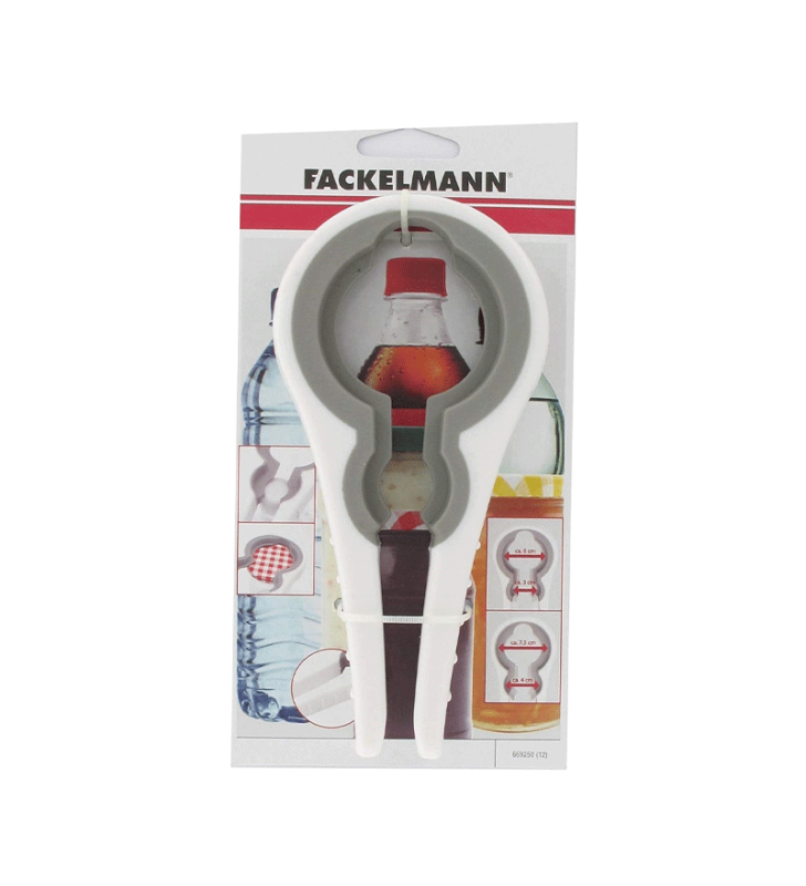 Ouvre bocaux chromatic 2,5 cm à 8 cm - FACKELMANN