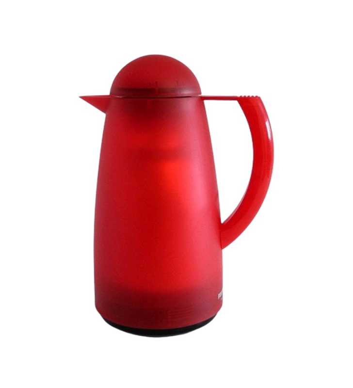 Carafe isolante CLIP 1l rouge transparent - MARKUTEC