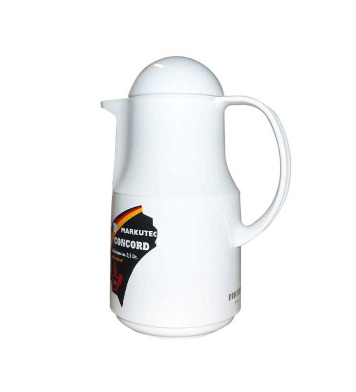 Carafe isolante CONCORD 0.5l blanc - MARKUTEC