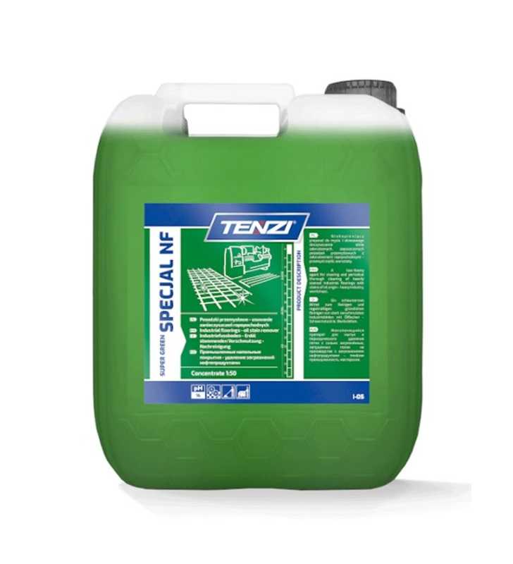 SUPERGREEN SPECIAL NF 5 Litres nettoyant alcalin - TENZI