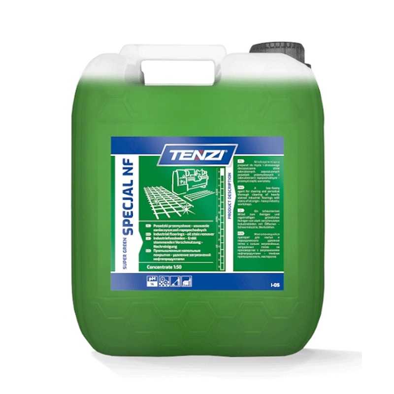 SUPERGREEN SPECIAL NF 5 Litres nettoyant alcalin - TENZI