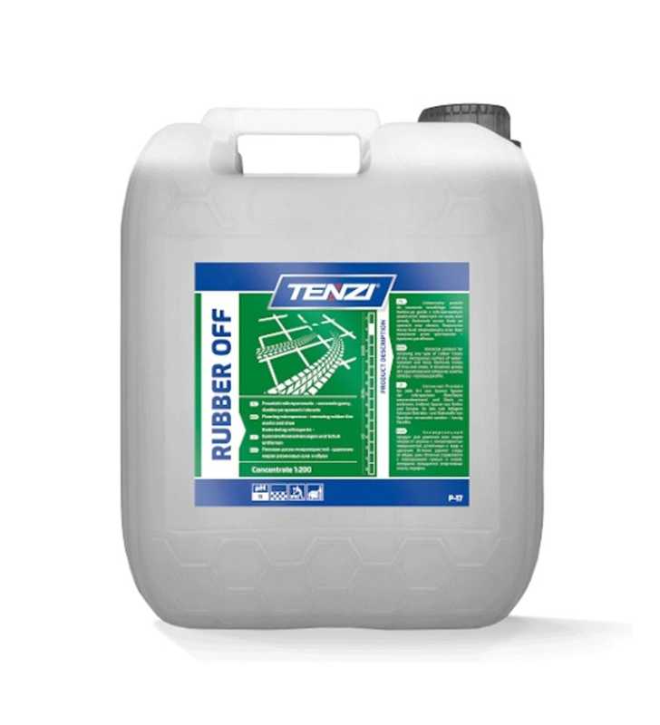 RUBBER OFF 10 Litres Nettoyant alcalin - TENZI