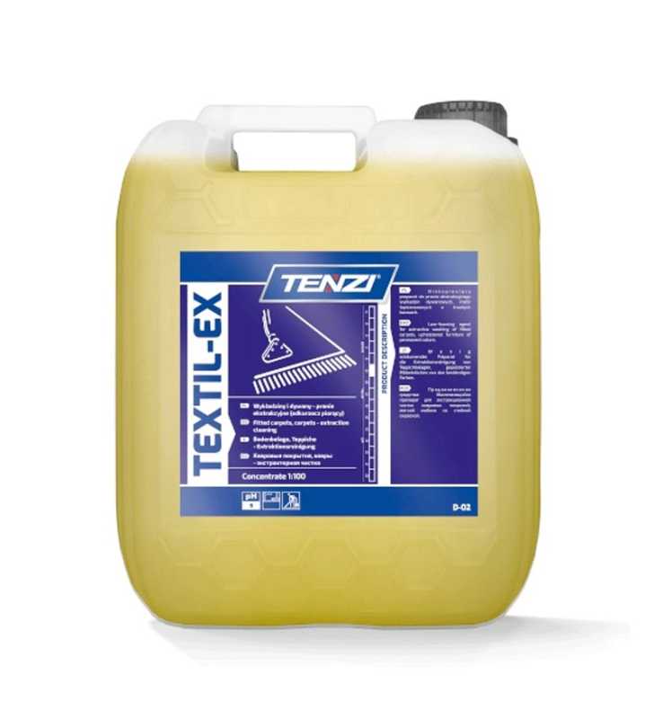 TEXTIL-EX 5 Litres détergent - TENZI