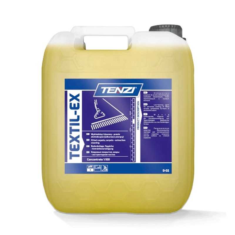 TEXTIL-EX 5 Litres détergent - TENZI