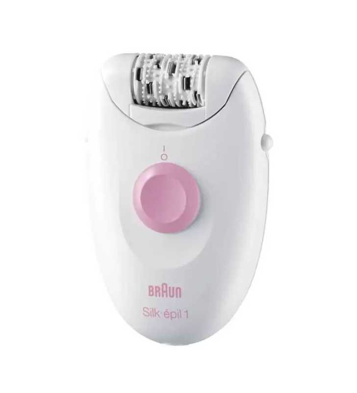 Epilateur BRAUN Silk-Épil 1 Avec Accessoire De Contact Avec La Peau