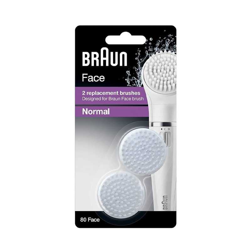 2 Brosses Faciales BRAUN