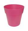 Pot Linéa sans anneau rose D20xh18.5cm - Viomes