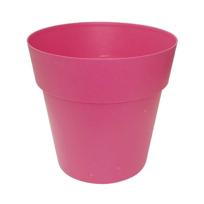 Pot Linéa sans anneau rose D20xh18.5cm - Viomes