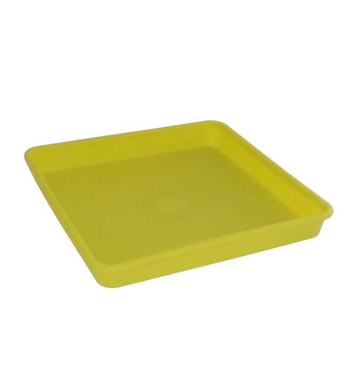 Soucoupe Linéa carré Chartreuse 12x12cm pour 570/580 - Viomes