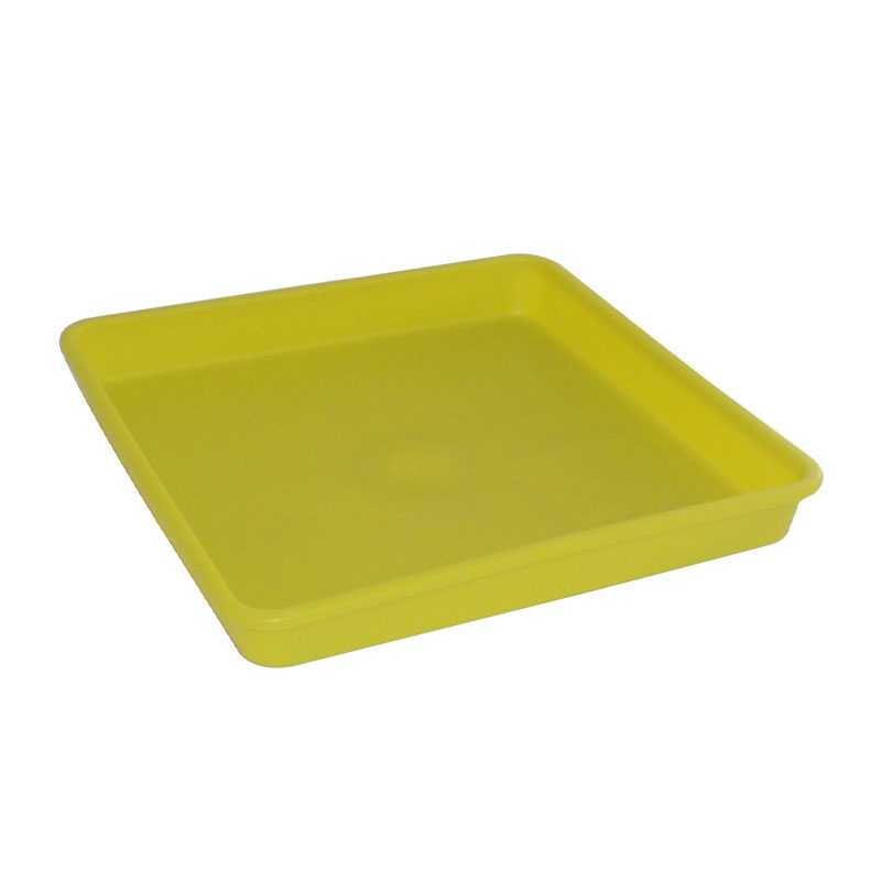 Soucoupe Linéa carré Chartreuse 12x12cm pour 570/580 - Viomes