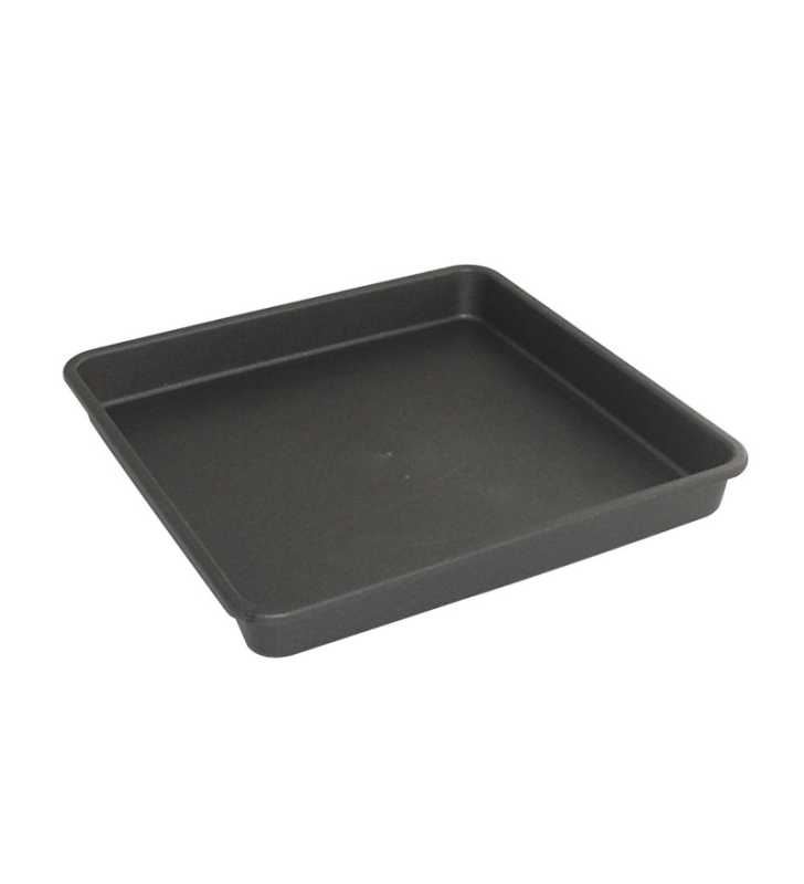 Soucoupe Linéa carré Anthracite 12x12cm pour 570/580 - Viomes