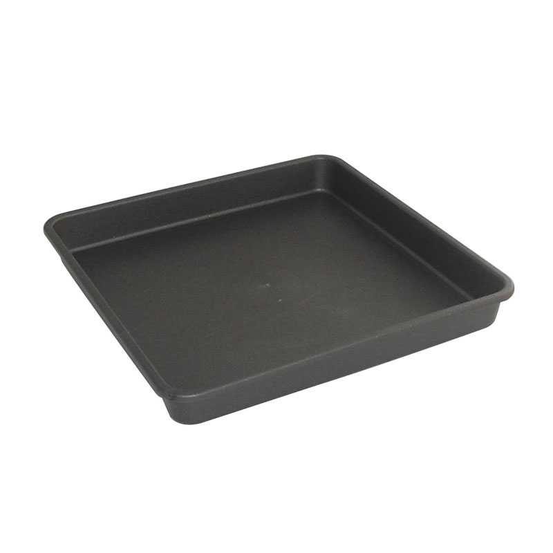 Soucoupe Linéa carré Anthracite 12x12cm pour 570/580 - Viomes