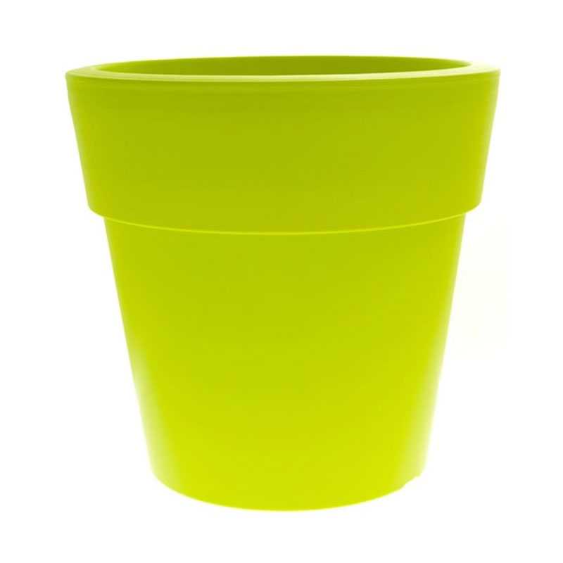 Pot Linéa Chartreuse D16xh15.5cm - Viomes