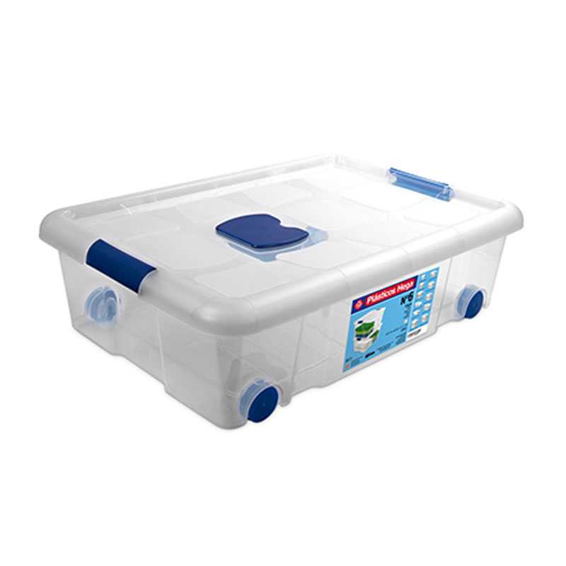 Malle sous lit avec fermeture antimites 31 litres - HEGA