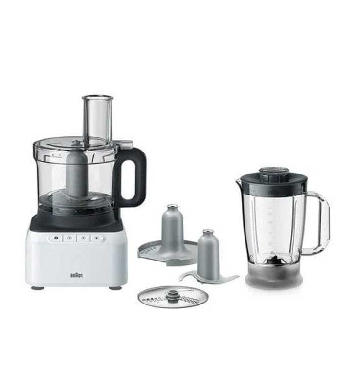 Robot Multifonction 800W 2,1L Blender 1,2L Blanc BRAUN