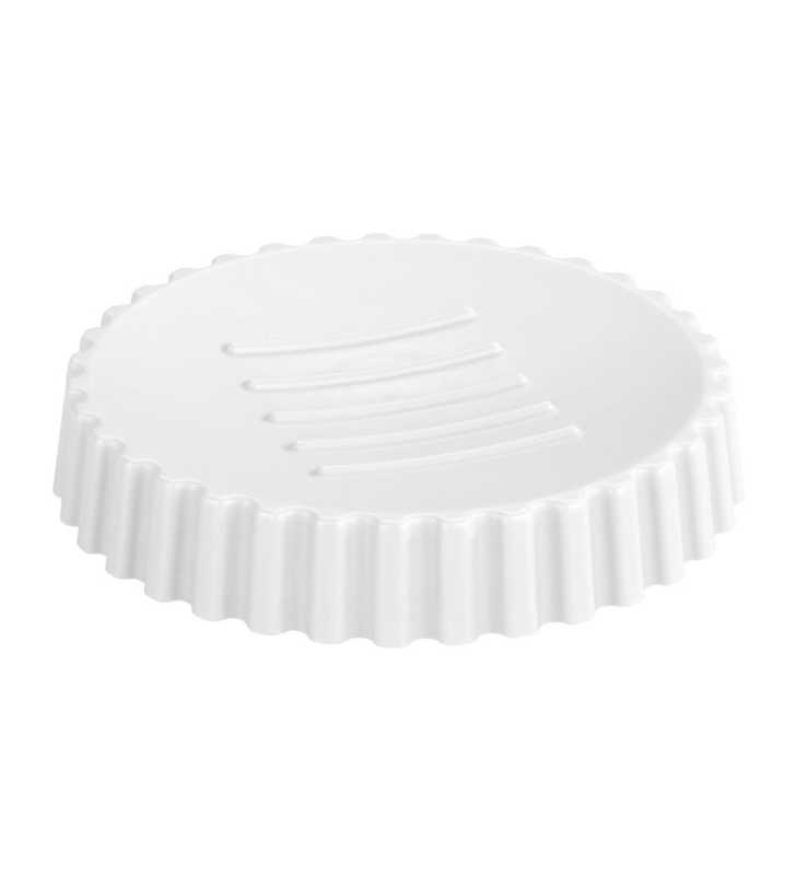 Porte savon Minas blanc-Plastique - WENKO