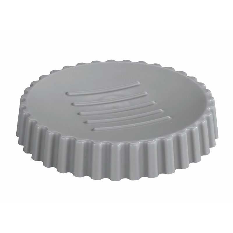 Porte savon Minas gris-Plastique - PS - WENKO