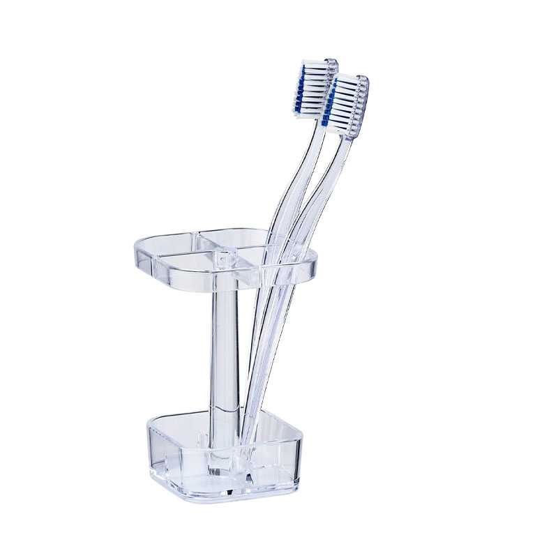 Porte-brosse à dents Candy transparent-Plastique - PS - WENKO