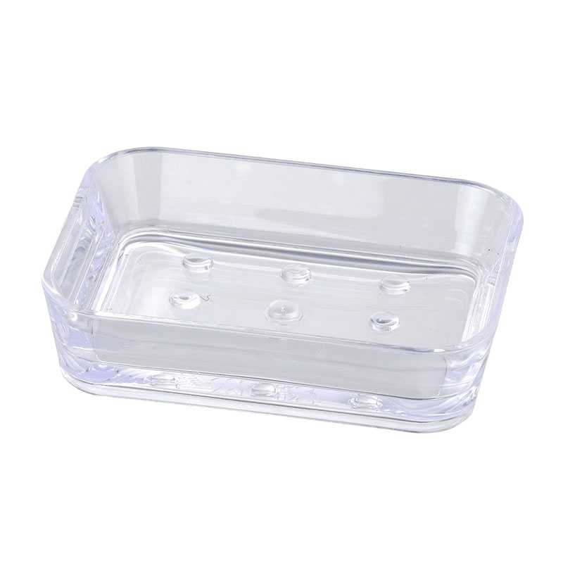 Porte savon Candy transparent-Plastique - PS - WENKO