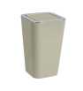 Poubelle Candy taupe-Plastique 6 l - PS - WENKO