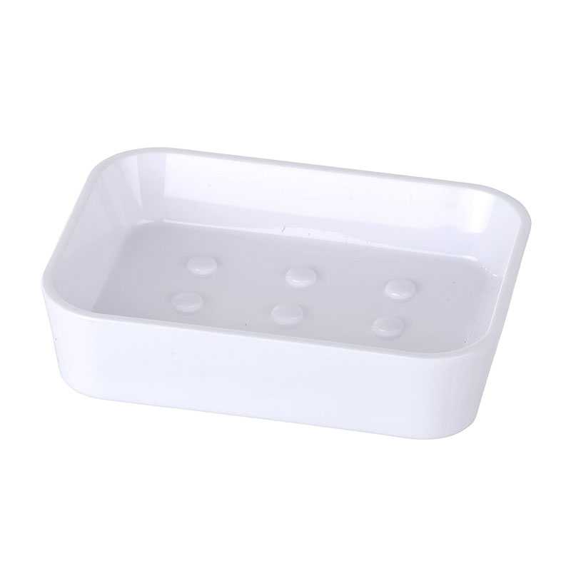 Porte savon Candy blanc-Plastique - PS - WENKO