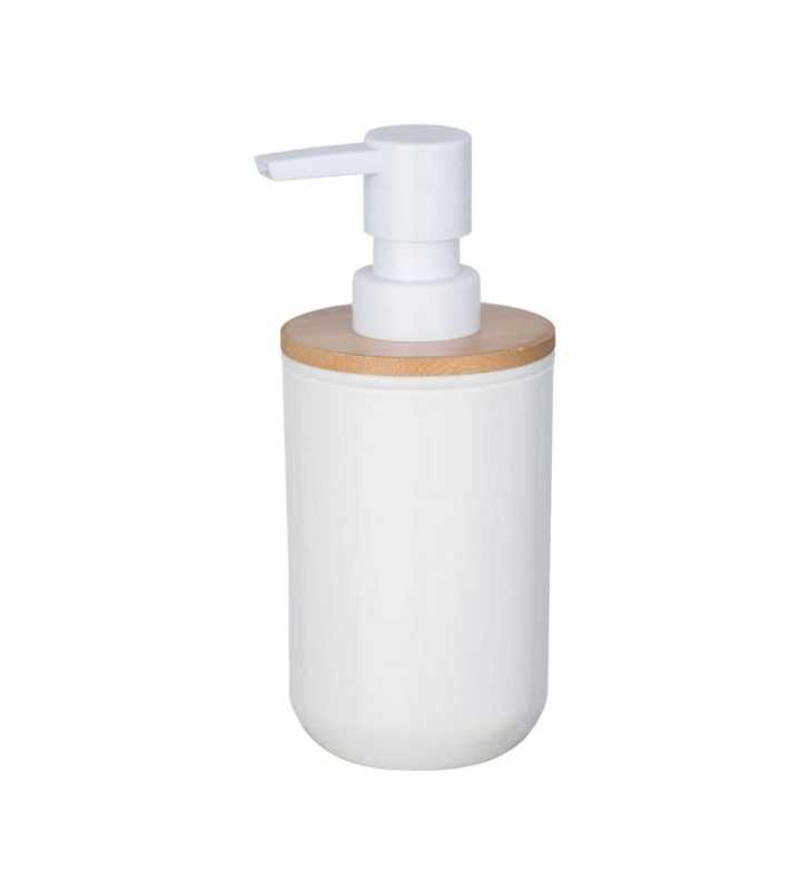 Distributeur de savon Posa blanc-Plastique - WENKO