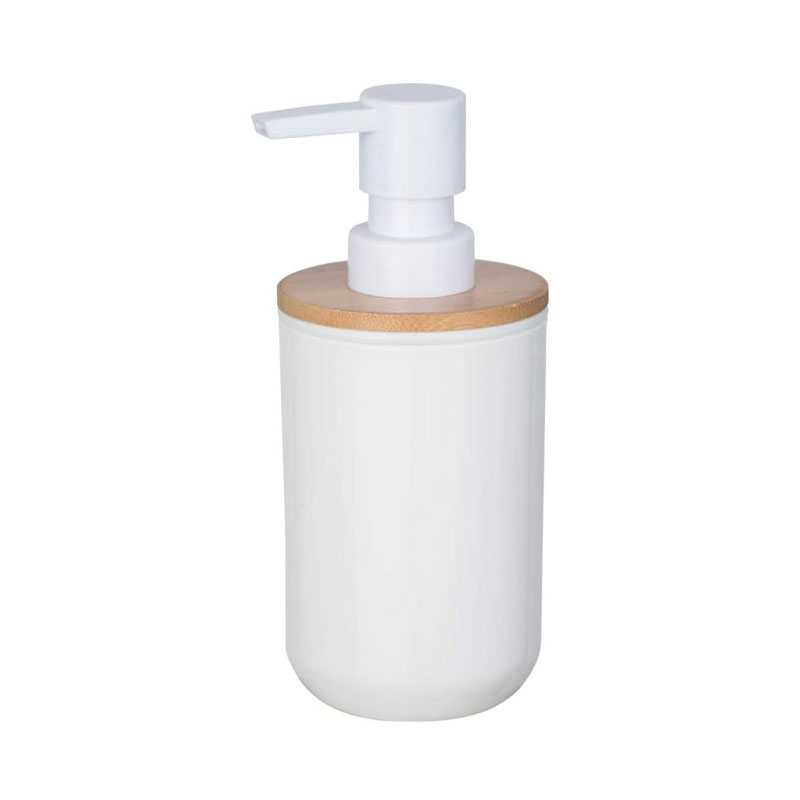 Distributeur de savon Posa blanc-Plastique - WENKO