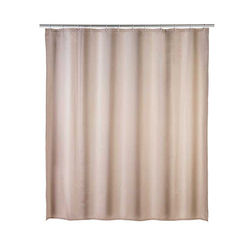 Rideau de douche 180x200 beige antimois - WENKO