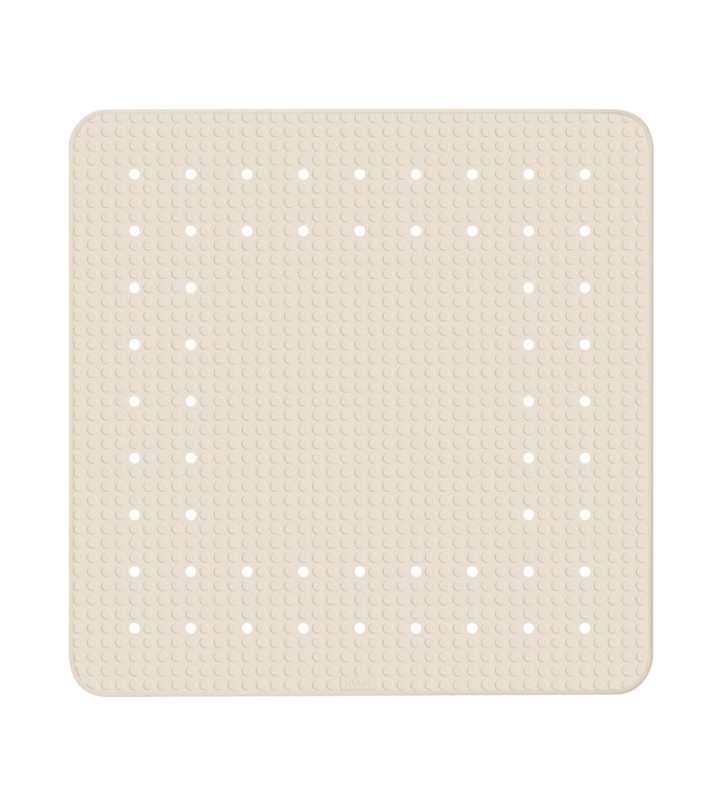 Tapis de douche Mirasol beige 54x54 cm - WENKO