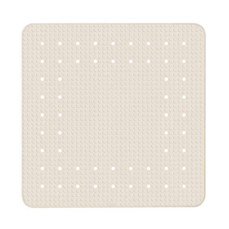 Tapis de douche Mirasol beige 54x54 cm - WENKO