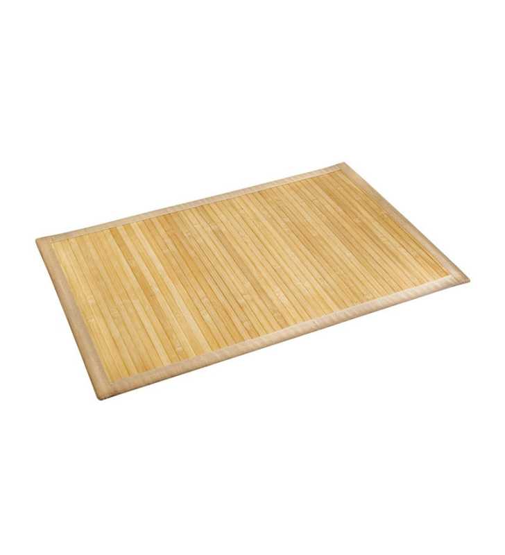 Tapis de bain Bambou 50x80cm naturel - WENKO