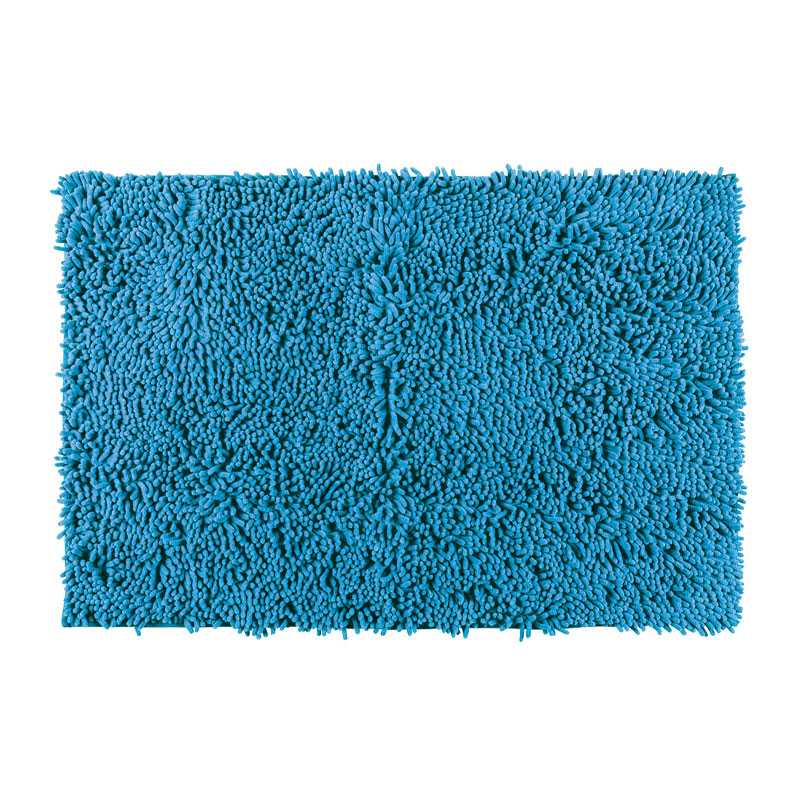 Tapis de bain Chenille 50x80cm ocean blue - WENKO