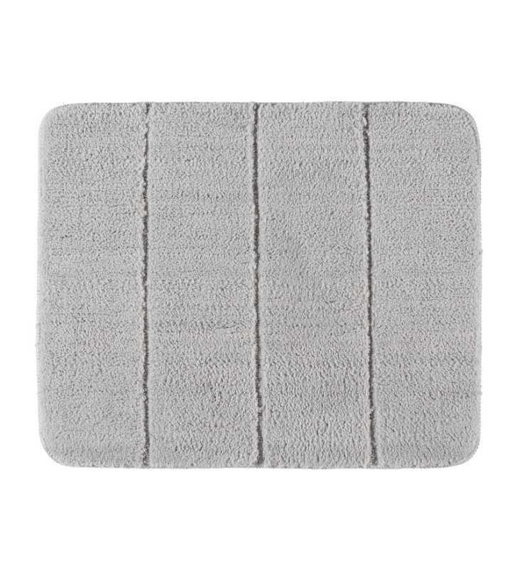 Tapis de bain Steps grisclair 55x65 Micro - WENKO