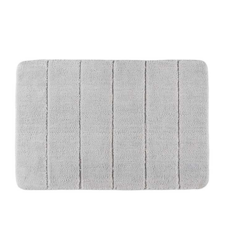 Tapis de bain Steps grisclair 60x90Microp - WENKO