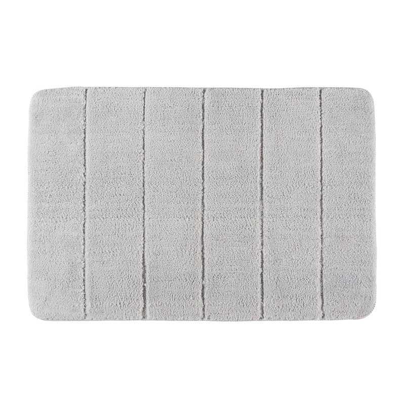 Tapis de bain Steps grisclair 60x90Microp - WENKO