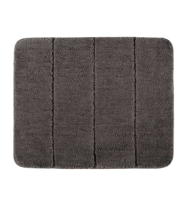 Tapis de bain Steps mousegrey 55x65 Micro - WENKO