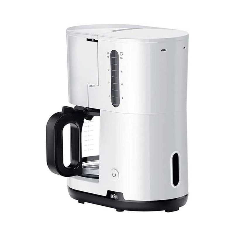 Cafetière Filtre 10 Tasses 1000w Blanc BRAUN