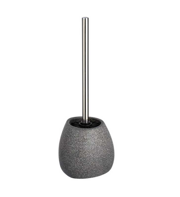 Brosse WC pion gris-céramique  - WENKO