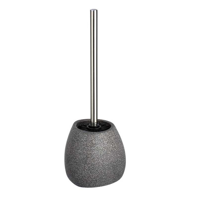 Brosse WC pion gris-céramique  - WENKO