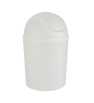 Poubelle Arktis 4.5 L blanc givre-Plastique - WENKO